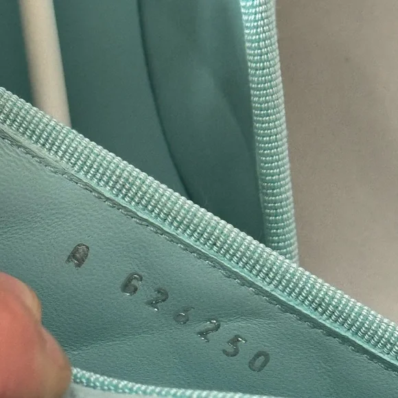 CHANEL Turquoise Quilted Suede Ballet Flats with CC Bow - Picture 6 of 6